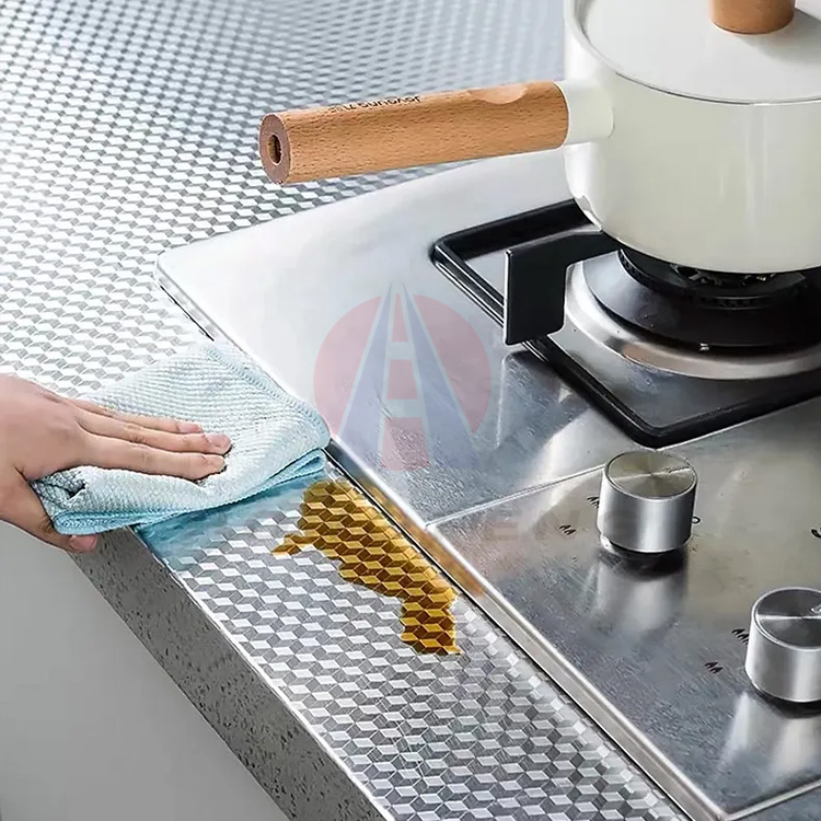 Keukenoliebestendige sticker productintroductie